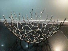 Obstschale Design Metall