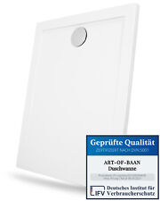 Superflache Duschwanne