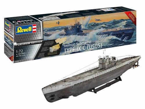 Revell german submarine - german,