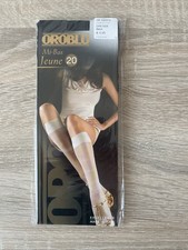 Oroblu Kniestrümpfe Mi-Bas Jeune 20 Schwarz