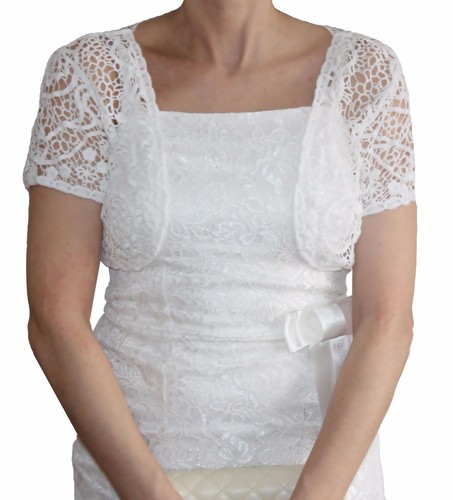 Bolero brautstola aus - bolero,