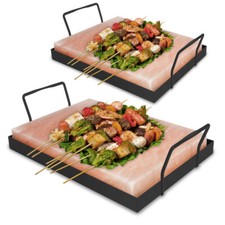 Salzstein mit Halter würzen Yakiniku heißer 30x20x3cm SALT XL Grillstein BBQ