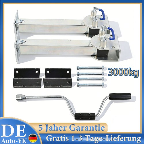 Stützfuß mit kurbel - stützfuß,
