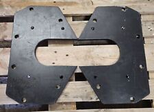 2x Grundplatte Standfuß Hebebühne 2-Säulen-Hebebühne Nussbaum Consul 3T 4T