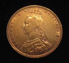 MDS GROSSBRITANNIEN GREAT BRITAIN SOVEREIGN 1893 "VICTORIA", GOLD