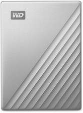 WD MY PASSPORT ULTRA for Mac 5TB externe Festplatte USB-C WDBPMV0050BSL SILBER