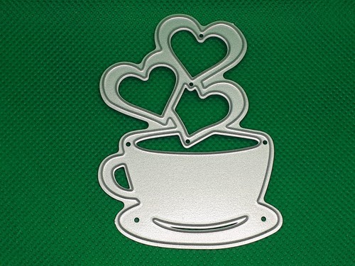 Prägeschablone tasse mit - prägeschablone,