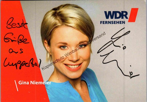 Original autogramm gina - autogramm,