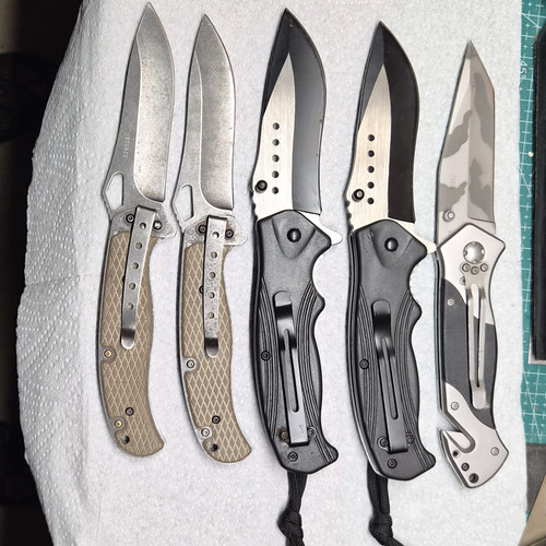 5xjul herbertz taschenmesser - ,