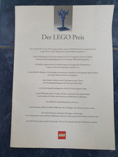 LEGO System vintage Booklet LEGOPreis 80er 90er 80s 90s promo classic Werbung