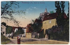 AK Naumburg/Saale, Partie am Marientor, Sachsen-Anhalt, um 1915, unversandt