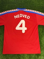 Tschechien Trikot EM 1994 Nr. 4 Pavel Nedved Gr. L