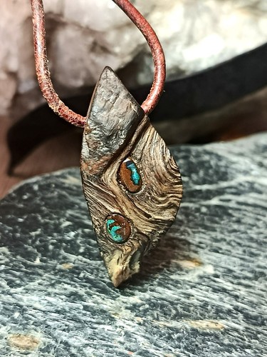 Baumperlen opal anhänger - baumperlen,
