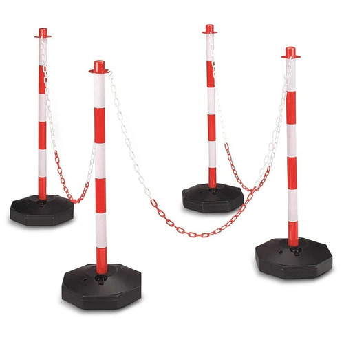 Absperrpfosten mit kette - absperrpfosten,