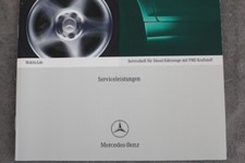 Mercedes Benz Serviceheft 2004