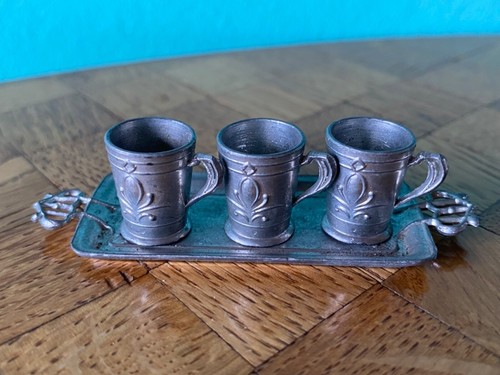 Becher tablett gerlach - becher, zinn