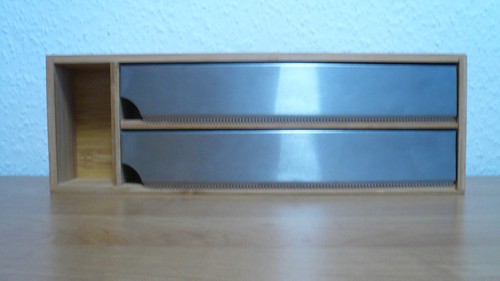 Folienspender bambus holz - folienspender,, bambus/holz