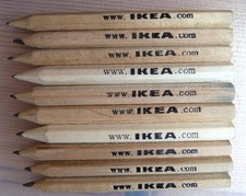 10 Stück IKEA Bleistifte