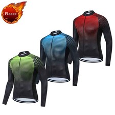 Herren Winter Radsport Trikot