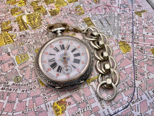 Fidelitas taschenuhr rubine - taschenuhr,