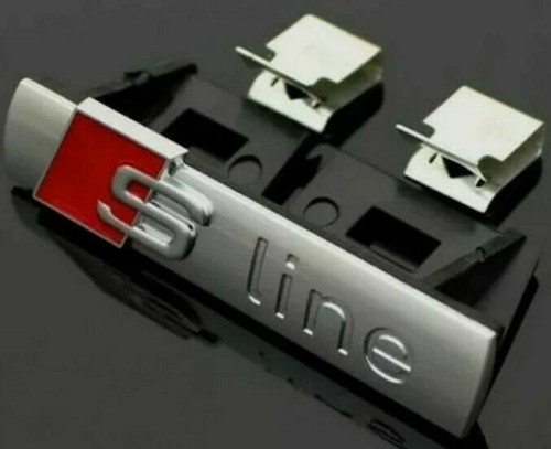 Audi line chrom emblem logo - line,