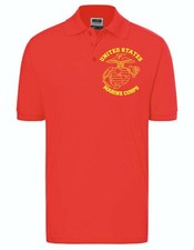 Polo-Shirt USMC Insignia Eagle