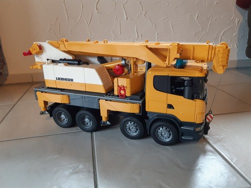 Bruder serie scania - scania, liebherr