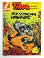 Tibor Comic Heft # 173 Den Gehorsam verweigert Lehning Verlag 1961-68 Zustand 2-