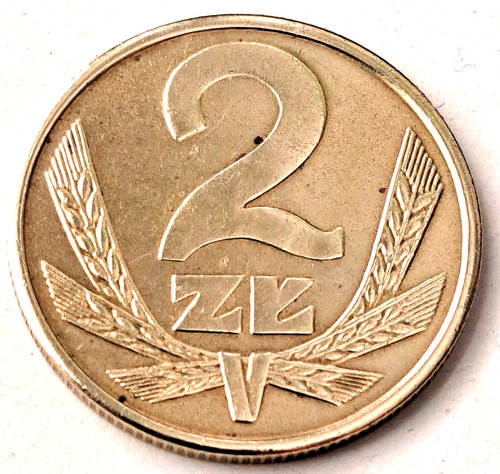 Polen zlote 1987 messing - polen, 2