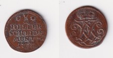 1 Heller Kupfer Münze Hessen