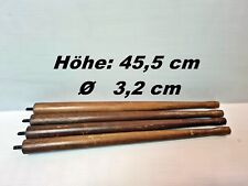 XXL Füße Tischbeine Holzbeine Möbelbeine Bettfüße Möbelfüße Holzfüße 45,5 cm