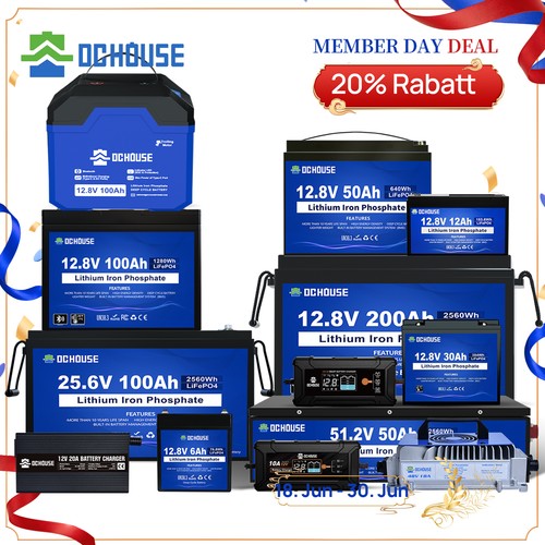 Lifepo4 akku 12v 24v - akku, 12v/24v/48v
