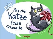 Mini comics als die katze - mini, comics.