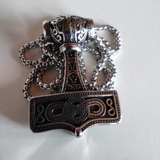 Anhänger mit Kette Wikinger