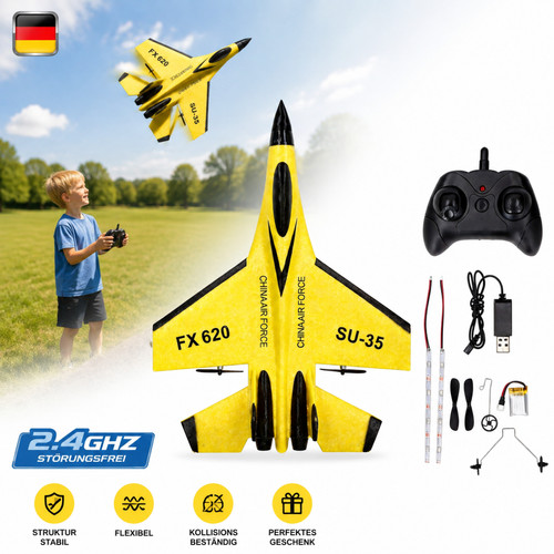 Ferngesteuertes flugzeug 4 - ferngesteuertes, 2,4