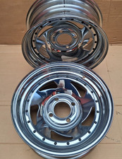 s     2 Chrom Stahlfelgen