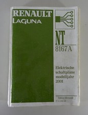 Werkstatthandbuch Elektrik / Elektrische Schaltpläne Renault Laguna 2001
