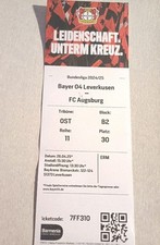 SAMMLER TICKET BAYER 04