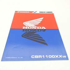 Original Honda CBR 1100 XX Zusatz Werkstatthandbuch Reparaturanleitung C3611