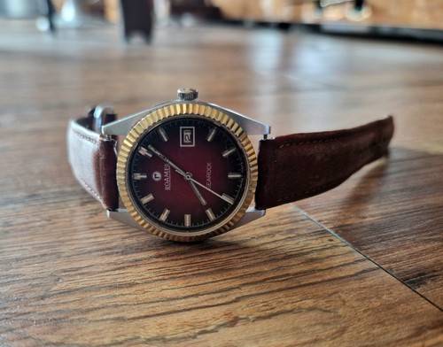 Vintage armbanduhr roamer - vintage-armbanduhr,