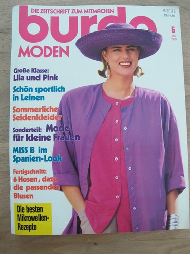 Burda moden ausgabe 1989 - ausgabe, 05/1989