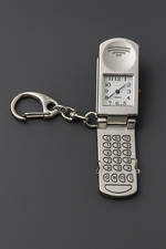 Schlüsselanhänger Uhr als