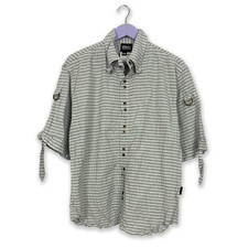 Gianni Versace Hemd grau-weiß