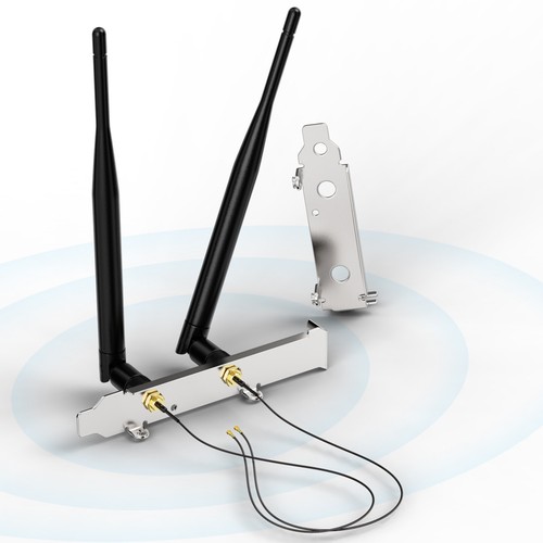 Wifi 4ghz 5ghz antenne - 2x, 2,4ghz