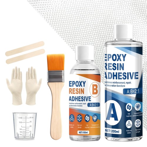 Glasfasermatte epoxidharz set - epoxidharz,