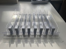 Erweiterungsset Vorschubsystem & Fachteiler f Zigaretten Tabak Regal Tego Pusher