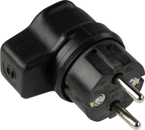 Vollgummi winkelstecker - vollgummi,