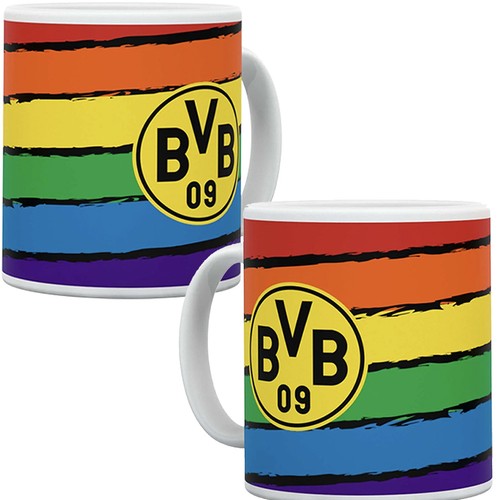 Bvb tasse regenbogen - bvb,