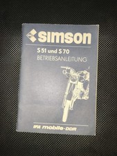Simson Betriebsanleitung