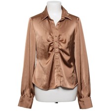 Bluse, Größe: M, Braun